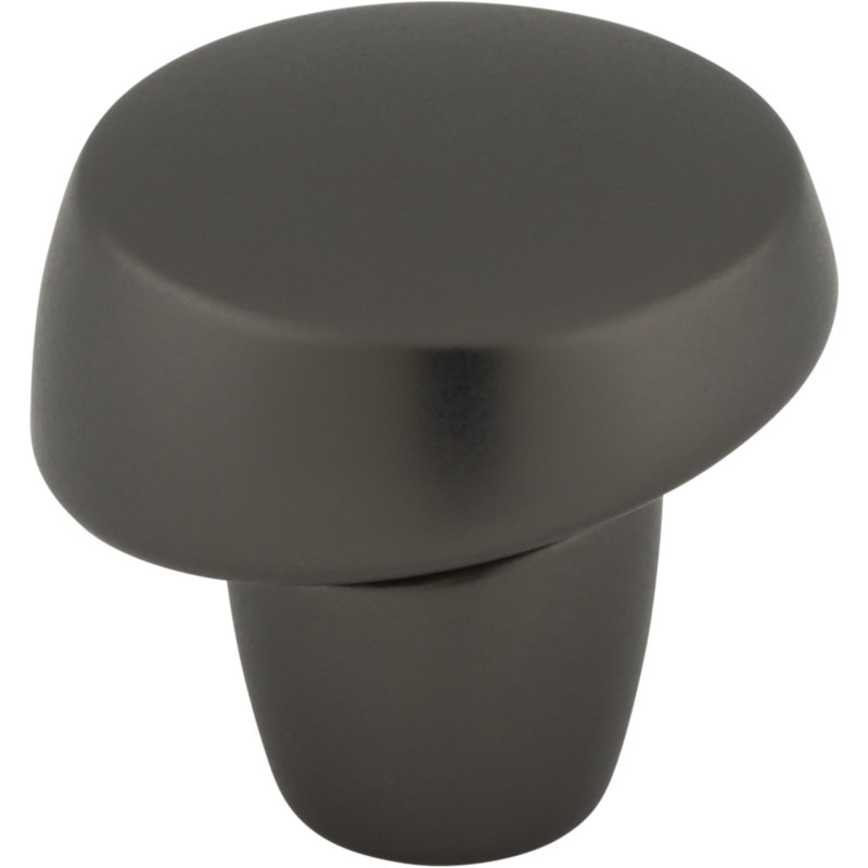 Florham 1 1/4" Diameter Round Knob, Ash Gray