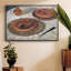 Les Galettes, 1882 - reproduction sur toile avec cadre flottant-92468780-92468781