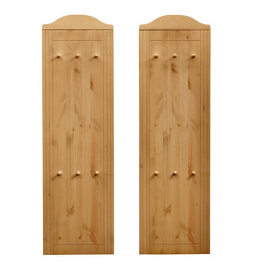 Regina Solid Wood Wall 6 - Hook Wall Mounted Coat Rack