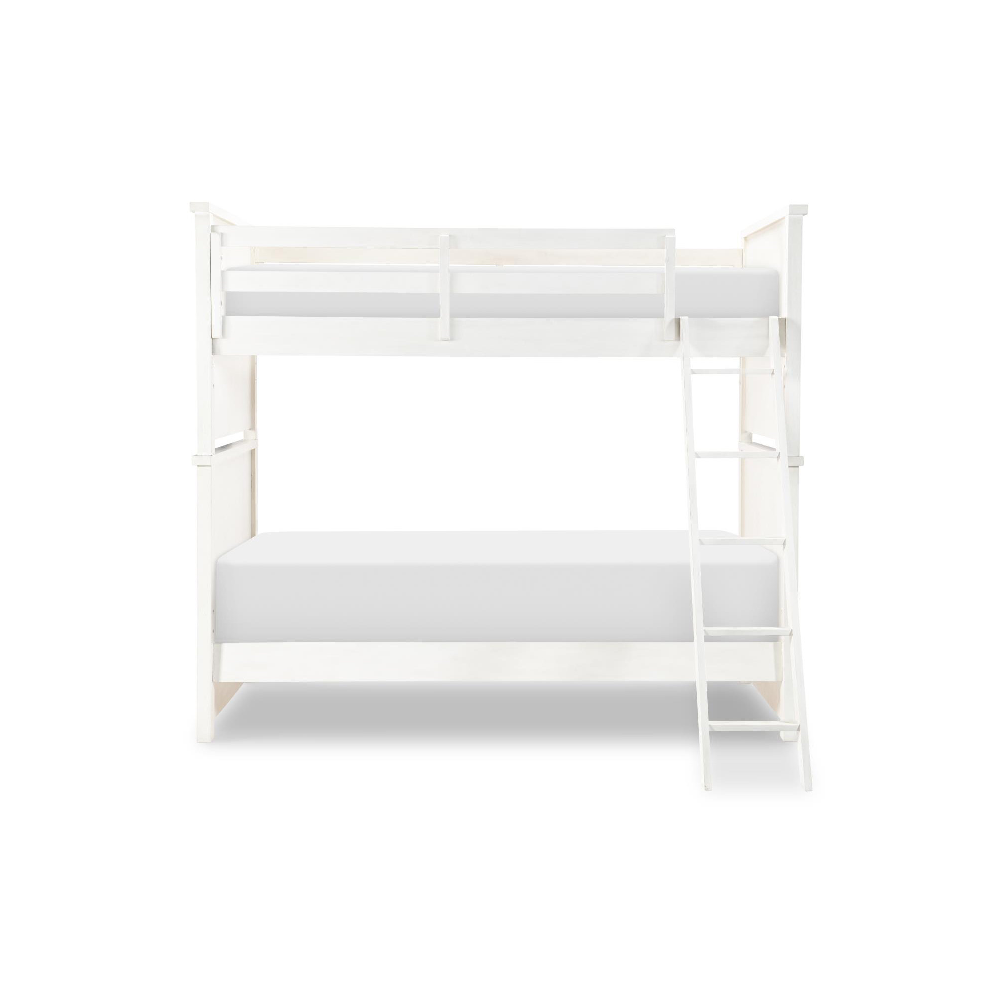 COMPLETE BUNK BED, Twin Over Twin, Black