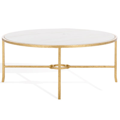 Markley Forged Metal Round Coffee Table