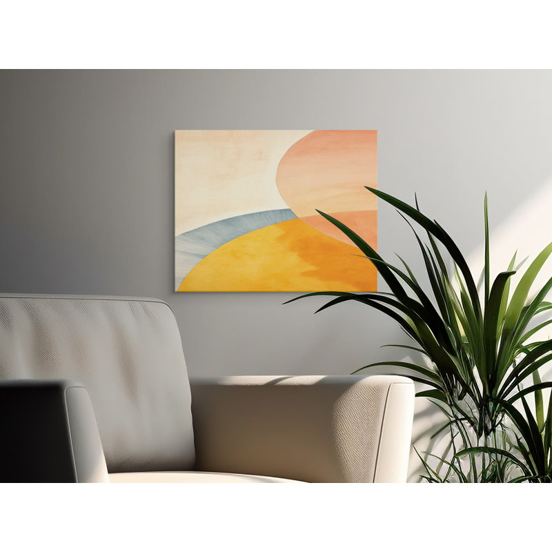 1 Piece Wrapped Canvas Wall Art Set, 40.64 cm H x 121.92 cm W