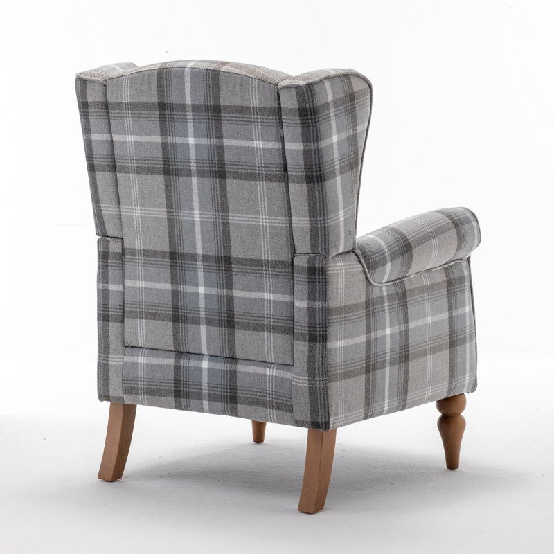 Ponshewaing Upholstered Armchair, Grey