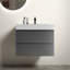 Meuble-lavabo gris avec lavabo 30 po Alice