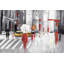 «Abstract Cloudy City Street», reproduction sur toile