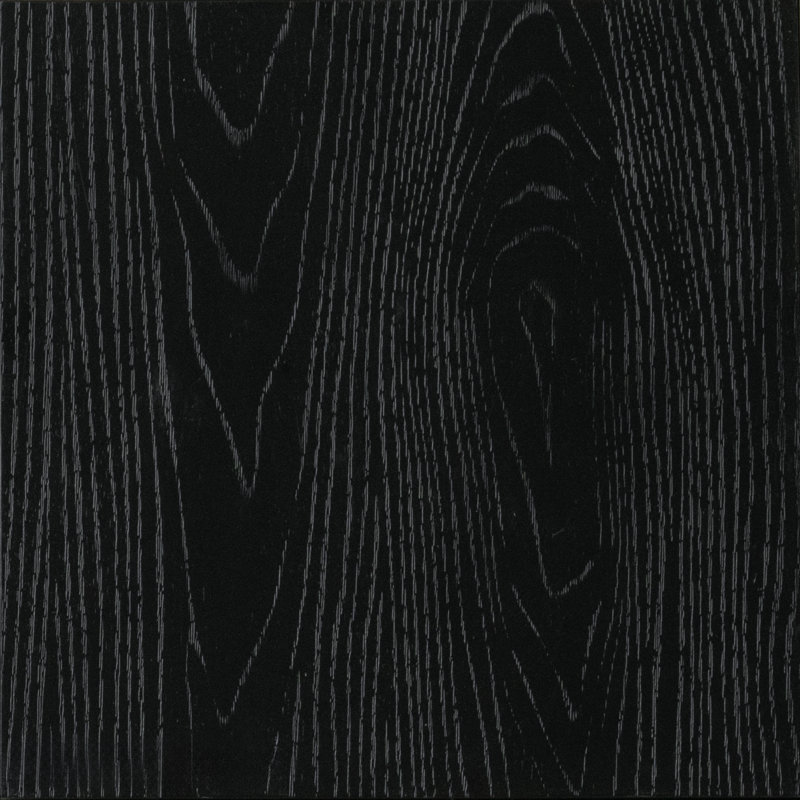 Chaise de salle à manger Elvara Scandinavian, Noir ébène