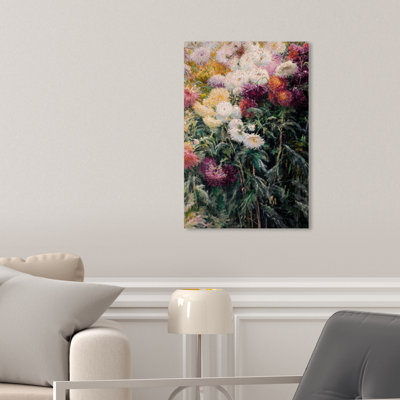 Bundle of Flowers - Graphic Art on Canvas