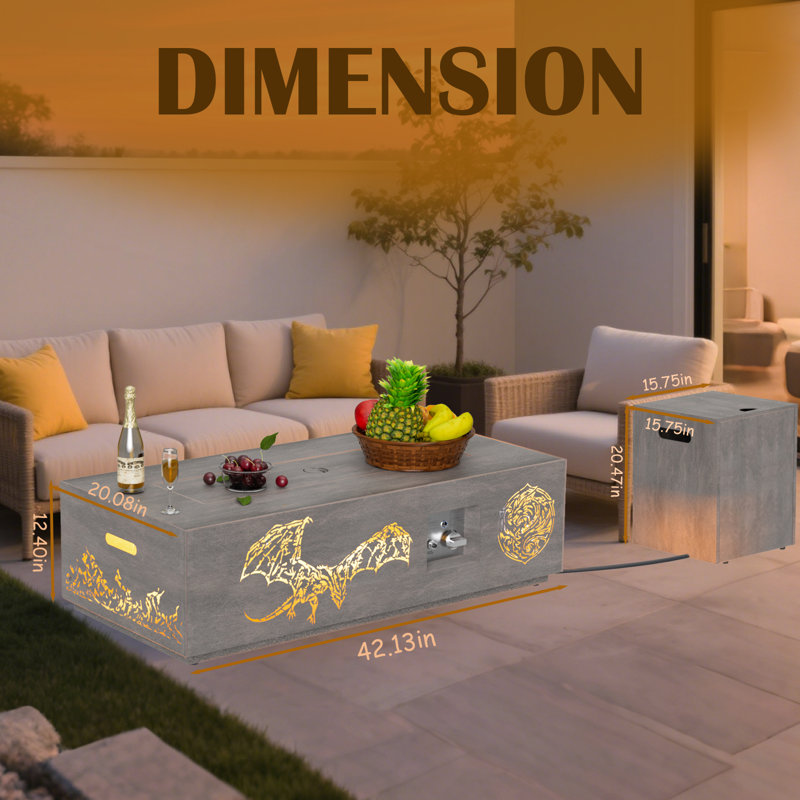  Outdoor Propane Fire Pit Table