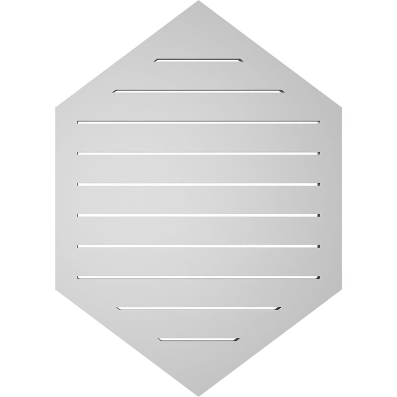 Pente verticale verticale en uréthane 9 pi, H 1,5 po x l 26 po x L 36 po