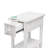 Monaco - Chairside Table - Blanc Finish