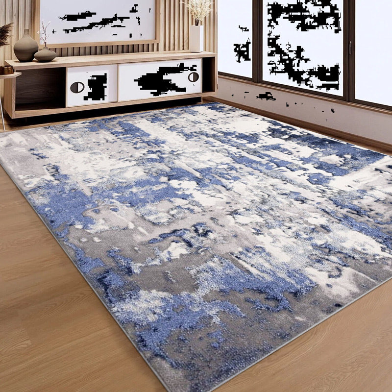 Martez Abstract Area Rug, Rectangle 200 x 290cm
