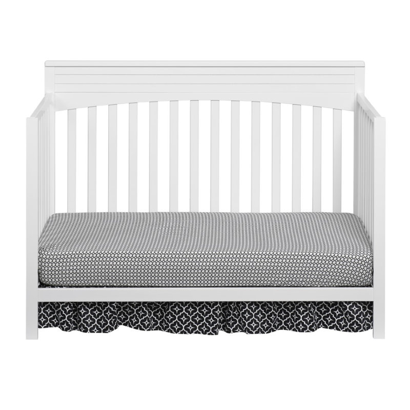 Ensemble de meubles de chambre de bébé 2 pièces Harper, Blanc neige