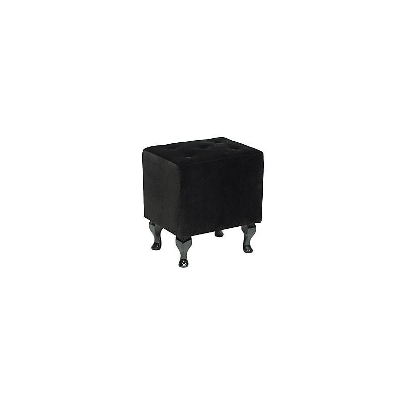 Gondola 60cm Wide Tufted Square Solid Colour Cocktail Ottoman