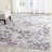 Makeba Floral Ivory/Gray/Purple Area Rug-54242948