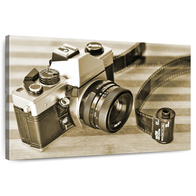 Senne Sepia Film Camera, 24" H x 36" W