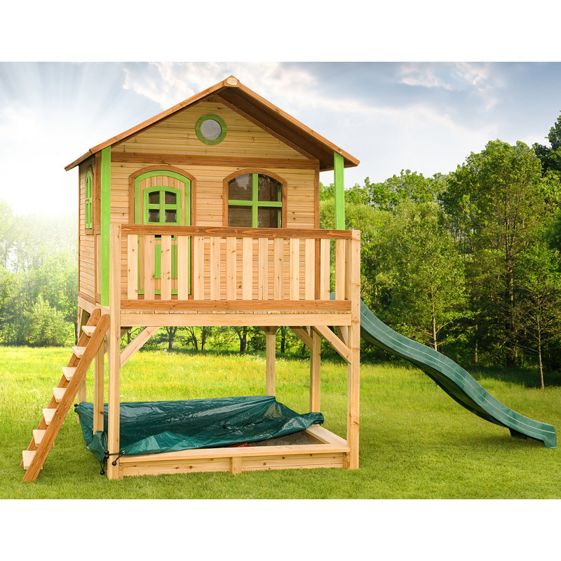AXI 435cm W x 200cm D Outdoor Hemlock Wood Playhouse