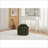 Ottoman Modern Knot Design Footstool for Living Room, Bedroom | Sage Green | Chenille-1191467367