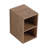 12 Inch Small Wall Mounted Storage Shelves, Bathroom Storage, Plywood, Imitative Oak