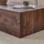 Table basse moderne en panneau de fibres à densité moyenne avec motif de fermeture - pouces - design élégant et durable-504230135