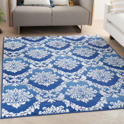 Dedra Damask Indoor Rug