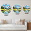 Horloge murale Blue Lake-1708521017