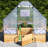 8 ft. W x 8 ft. D Cedar Garden in a Box with Greenhouse Covering