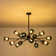 Burness 15 - Light Sputnik Modern Linear Modern Glass Bubble Dining  Chandelier