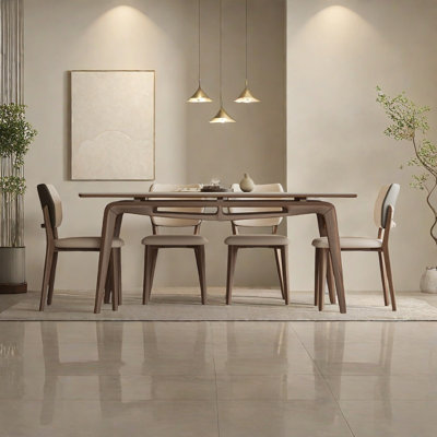 Stylish and Simple Dining Table and Chairs