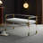Bedroom Bench, Clear Acrylic and Gold Stainless Steel Combination-183128903