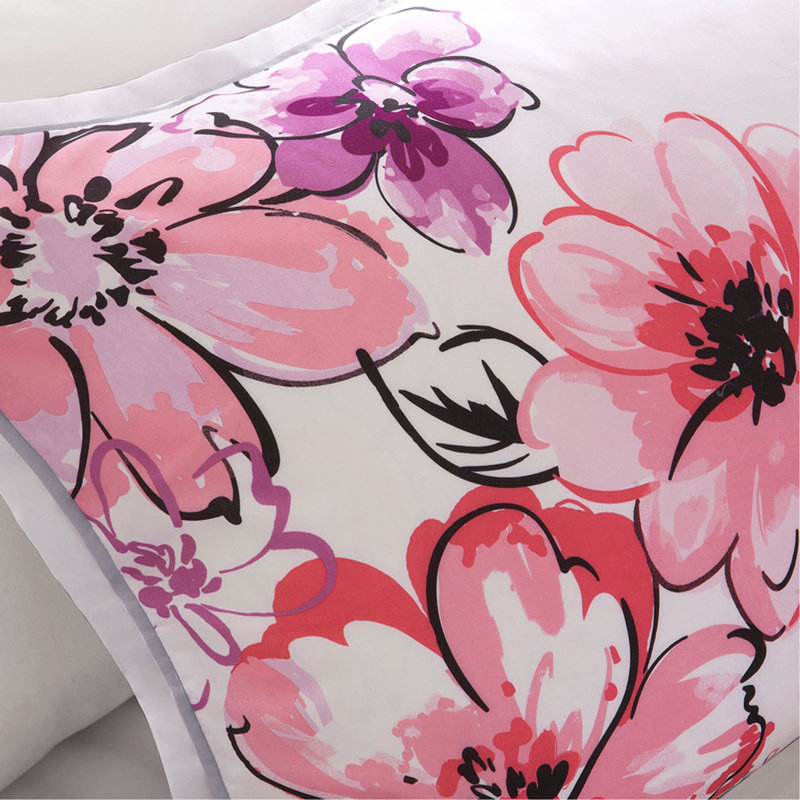 Twin/Twin XL Floral Comforter Set