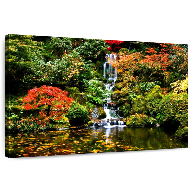 Cascade japonaise Alvord, H 26 po x l 39 po