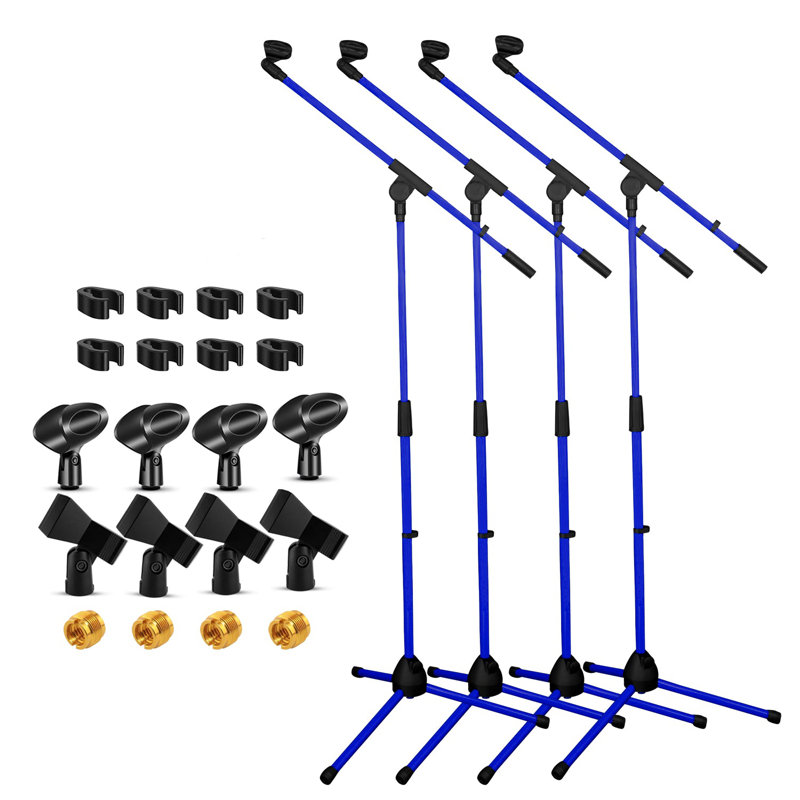 Support de micro pour trépied 5Core, Bleu foncé