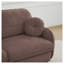 Canapé 2 places avec coussins ronds et coussin matelassé Rose Dust Chenille-1618849815