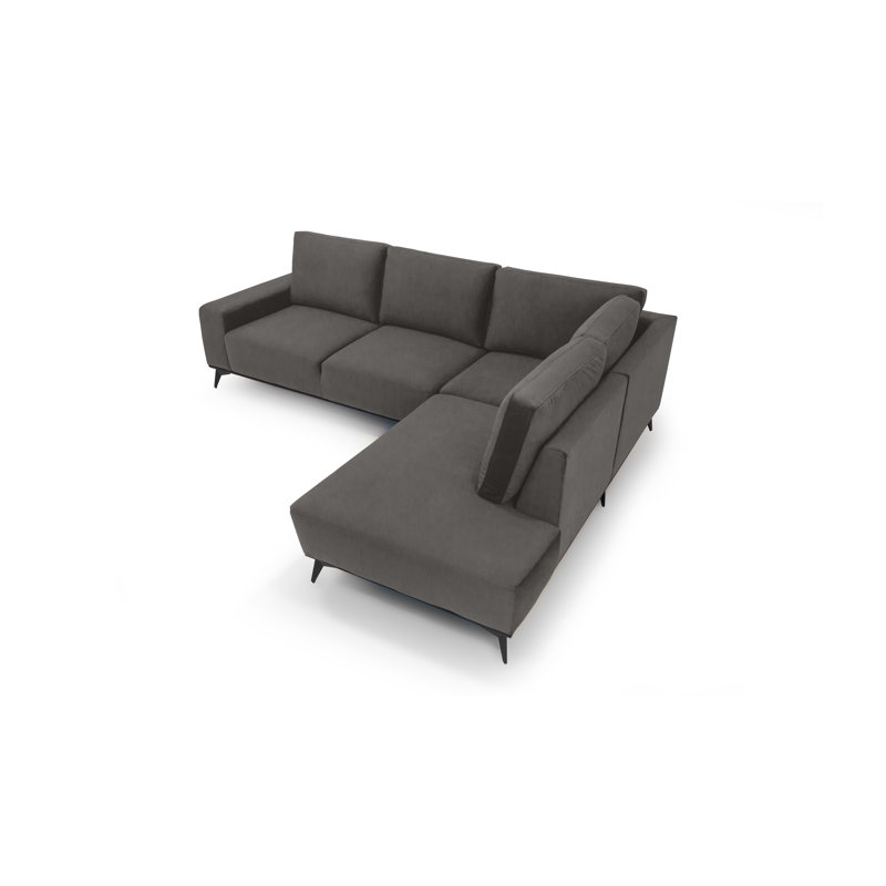 5 Seater Corner Sofa, Grey