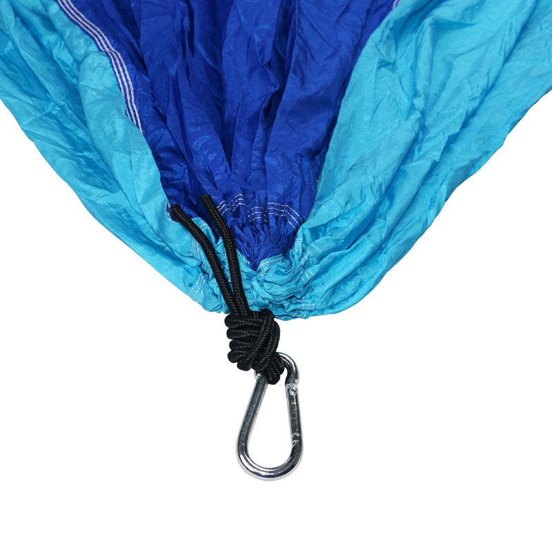 Odalis Double Camping Hammock, Light Blue/Dark Blue