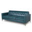 Canapé moderne en cuir capitonné Mid-Century-1076963004