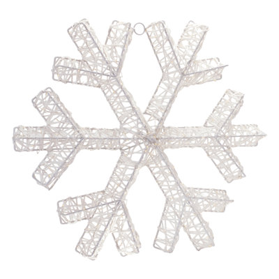 24" LED Snowflake Light