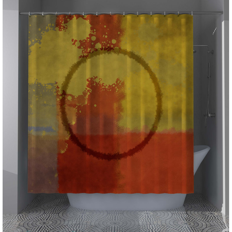 Rideau de douche abstrait Jai