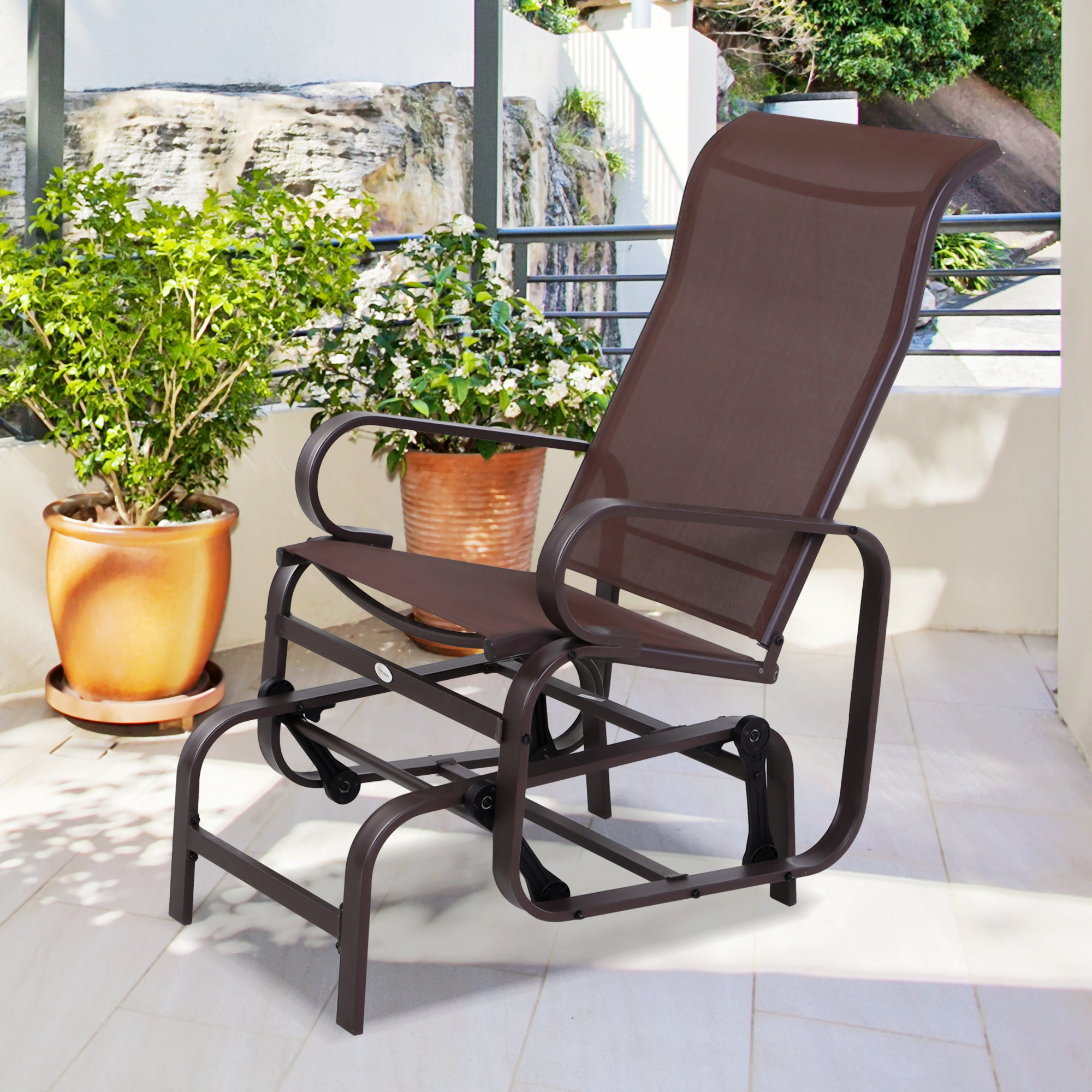 deck glider chair