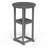 Cedartown 24" Round Farmhouse Counter Bistro Table HDPE Bar Table-584424273