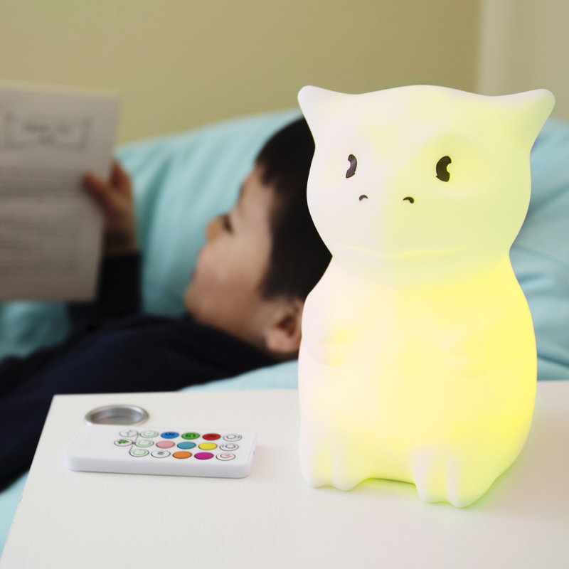 Dragon-Shaped LED Color Changing Silicone Night Light