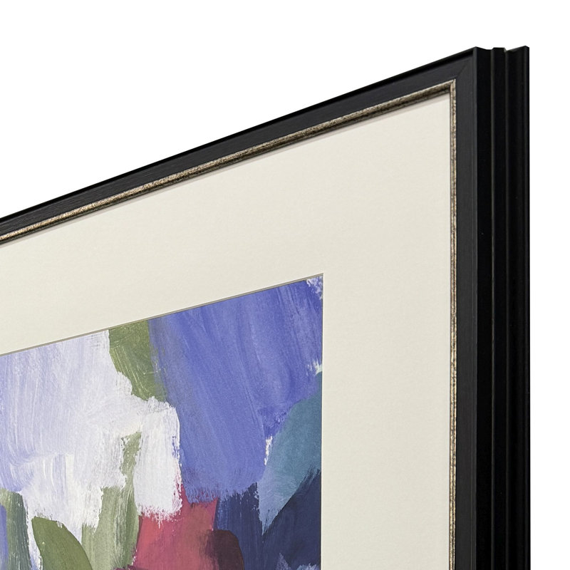 Modern Fleur Framed Art