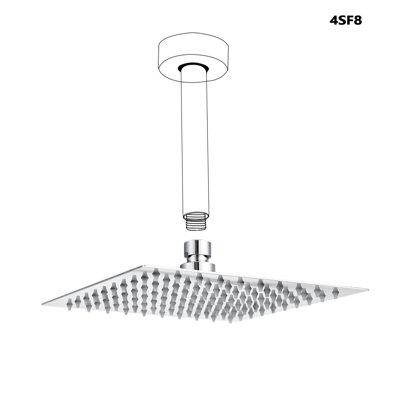 Rain Rain Shower Head 1.8 GPM GPM