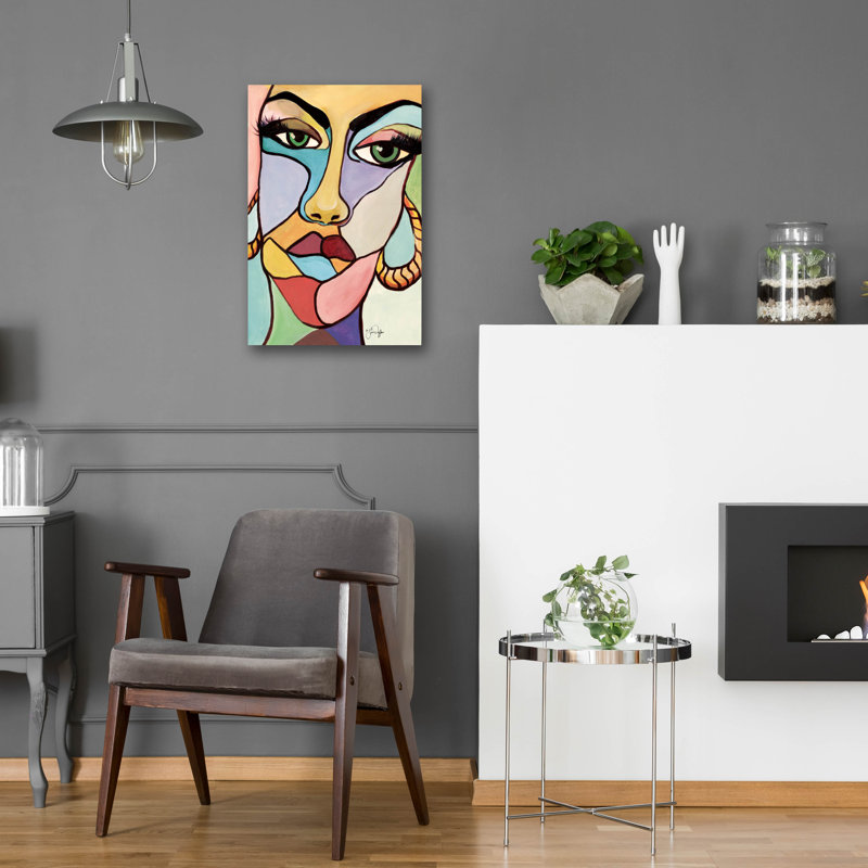 "Facets" par Yass Naffas Designs, H 24 po x l 16 po x P 0,2 po