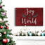 Joy To The World, toile tendue avec châssis de qualité supérieure - prête à être accrochée-180589557