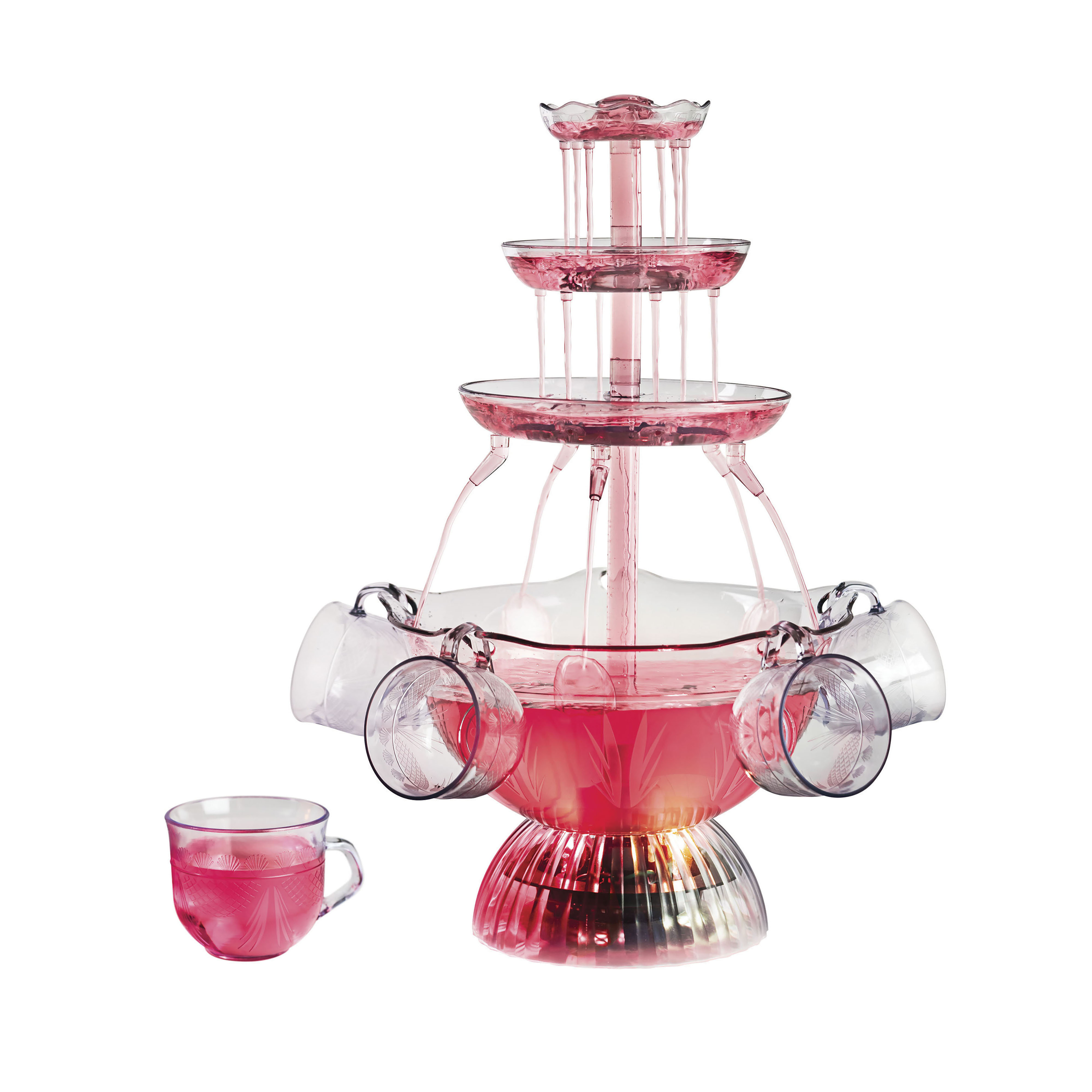 GREAT NORTHERN 3-Tier 1.5 Gal Party Drink Dispenser - Fountain