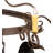 54" Long Elara 4 Light Pot Rack