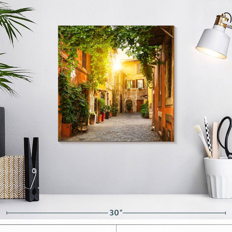 Rue Sireci Trastevere, H 16 po x l 16 po