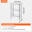 VEVOR Stainless Steel Food Prep Table, Commercial Kitchen Worktable-105905553