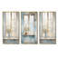 Ensemble de 3 fenêtres murales blanches et bleues Minimalisme-570947969-570947970